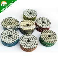 Granite Marble Stone Concrete Floor Diamond Dry Polishing Pads