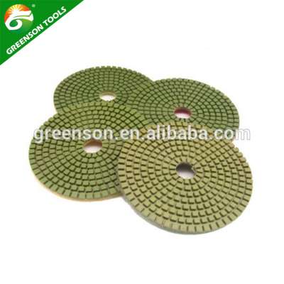 Resin Backing Wet Flexible Diamond Polishing Pad